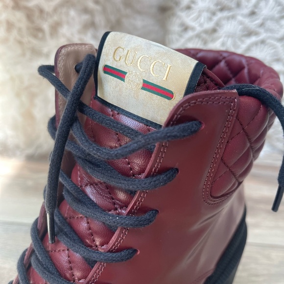 Gucci Trip Combat Boot size 41 - Picture 3 of 15